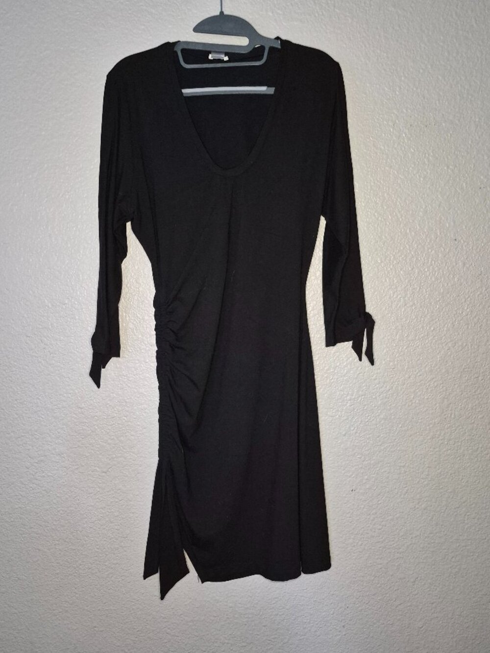 Cache Womens Black Long Sleeve Dress Size: Medium